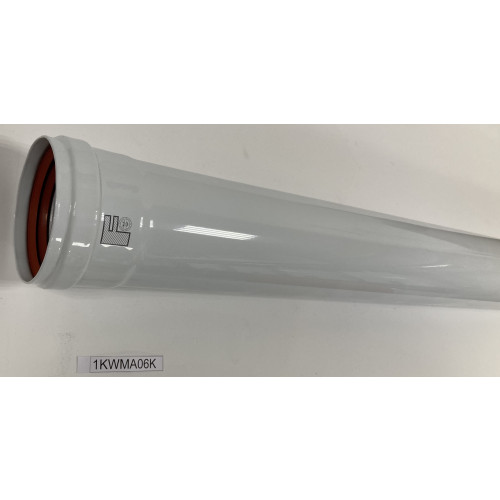 Труба для раздельного дымоудаления KIT TUBO D.80 LG.2000 MF (AL)